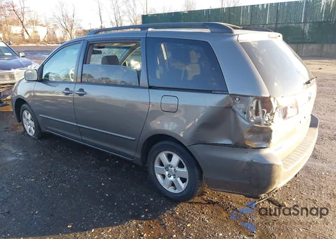 2005 Toyota Sienna Le из США, поврежденный, VIN 5TDZA23C45S353643